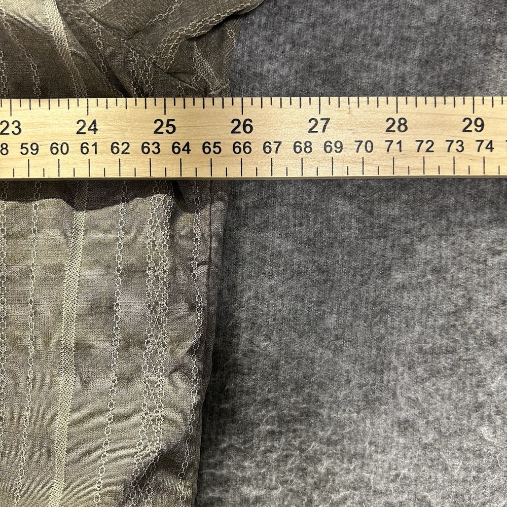 Tommy Bahama XL Silk Button Down Shirt Green Floral‎ Tropical Menswear - Picture 5 of 6